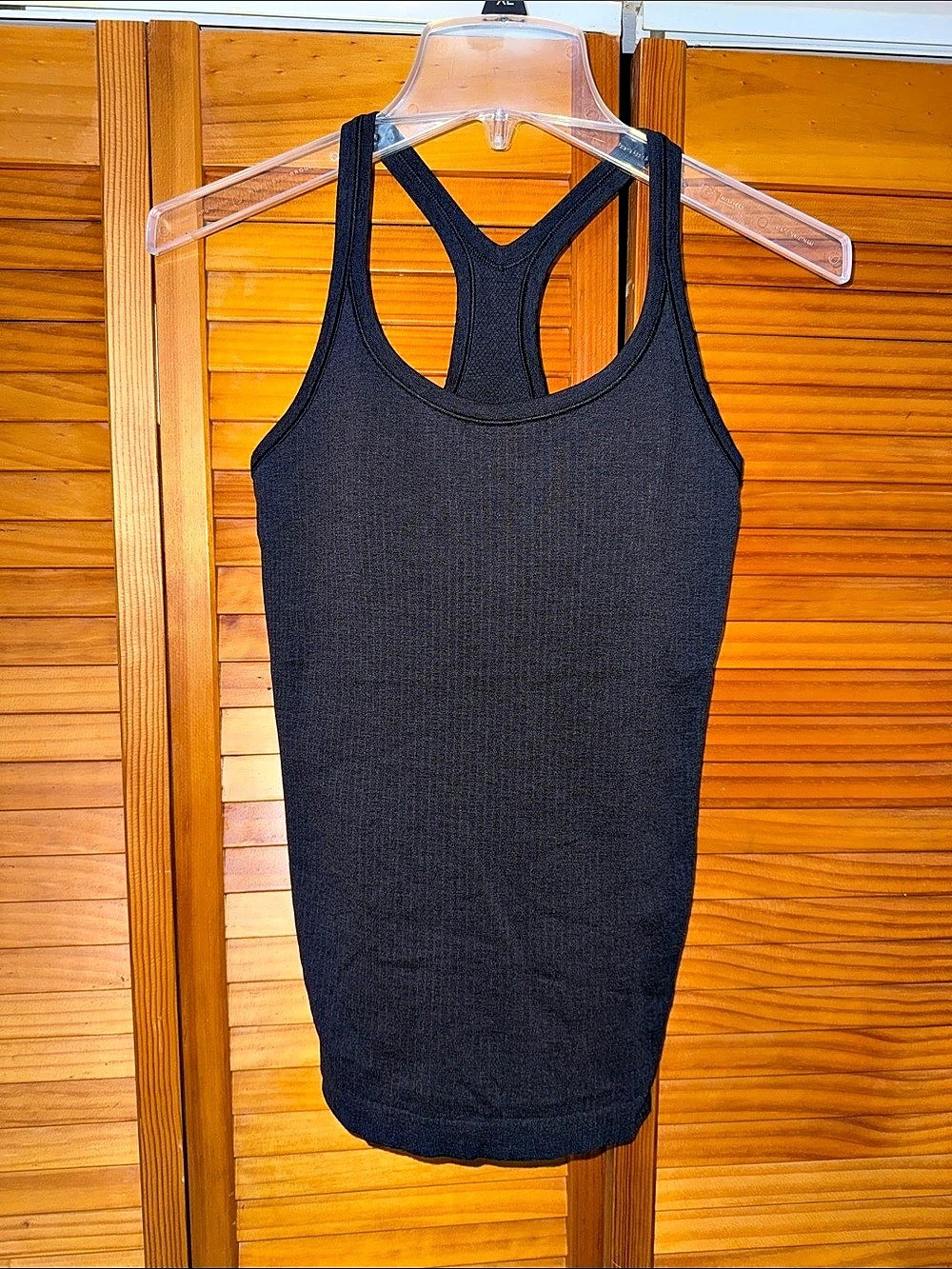 lululemon Ebb to Street Tank Black Racerback